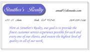 Deluxe Flash Design, Struther's Realty